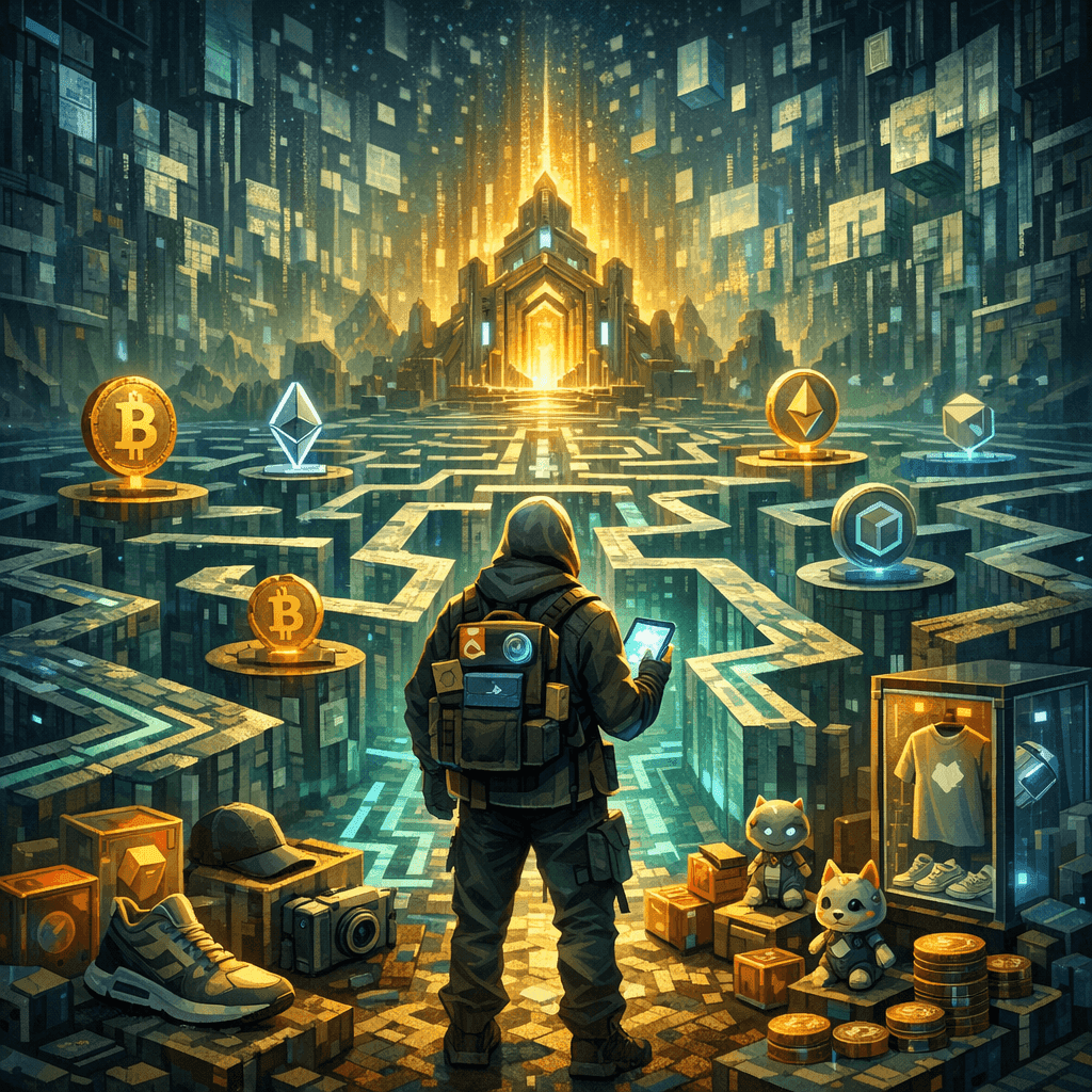 In Blockchain's Labyrinth, a Quest for Merchandising